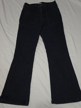 Knox Rose Dark Indigo Flare Jeans